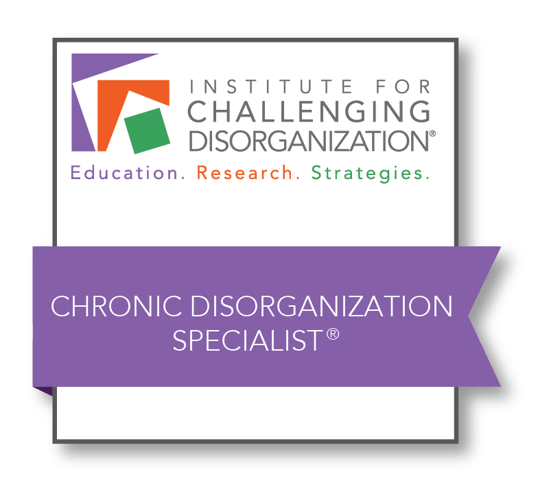 ICD Level 2 Chronic Disorganization Specialist® badge