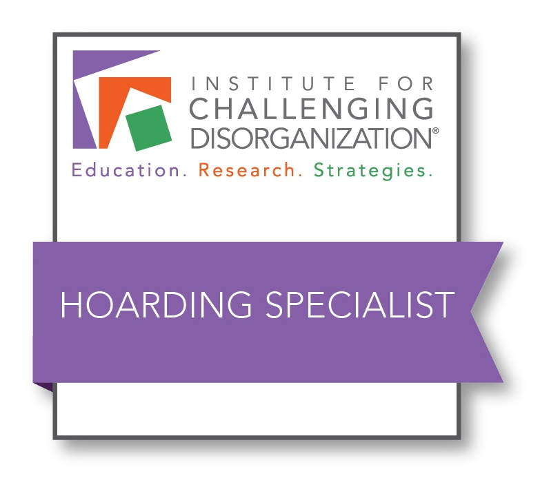 ICD Level 2 Hoarding Specialist badge